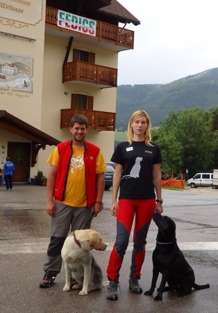 Davide e Rusty con Nancy e Stella